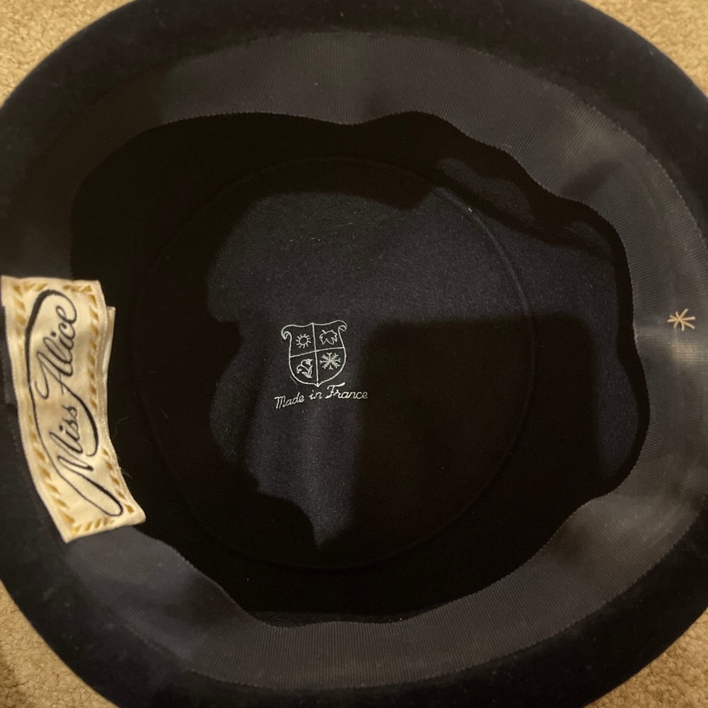 ANTIQUE amiss Alice 1900’s hat from France